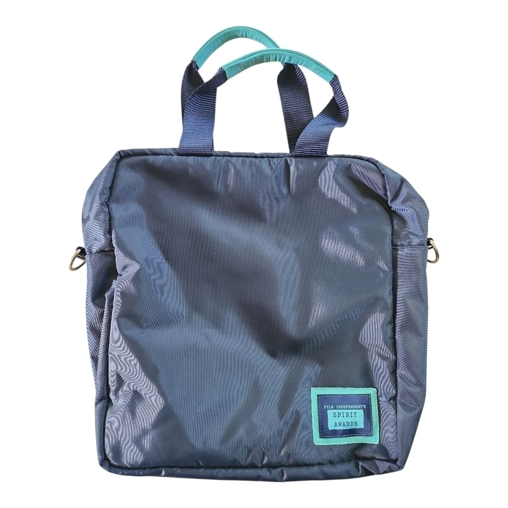 IFC tv. uncut. Navy Tote Laptop Bag by twelveNYC Made in USA Messenger
